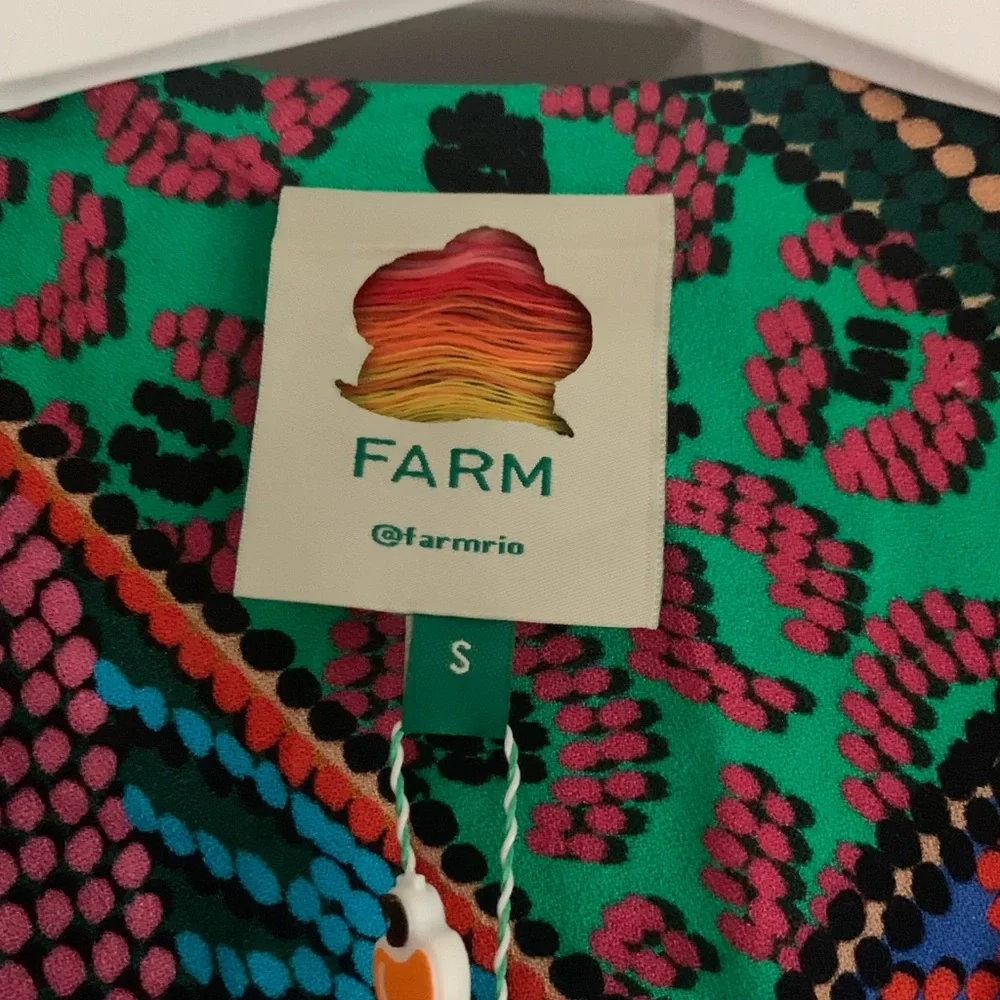 FARM Rio Multicolor Geometric Mini Dress - Picture 4 of 6